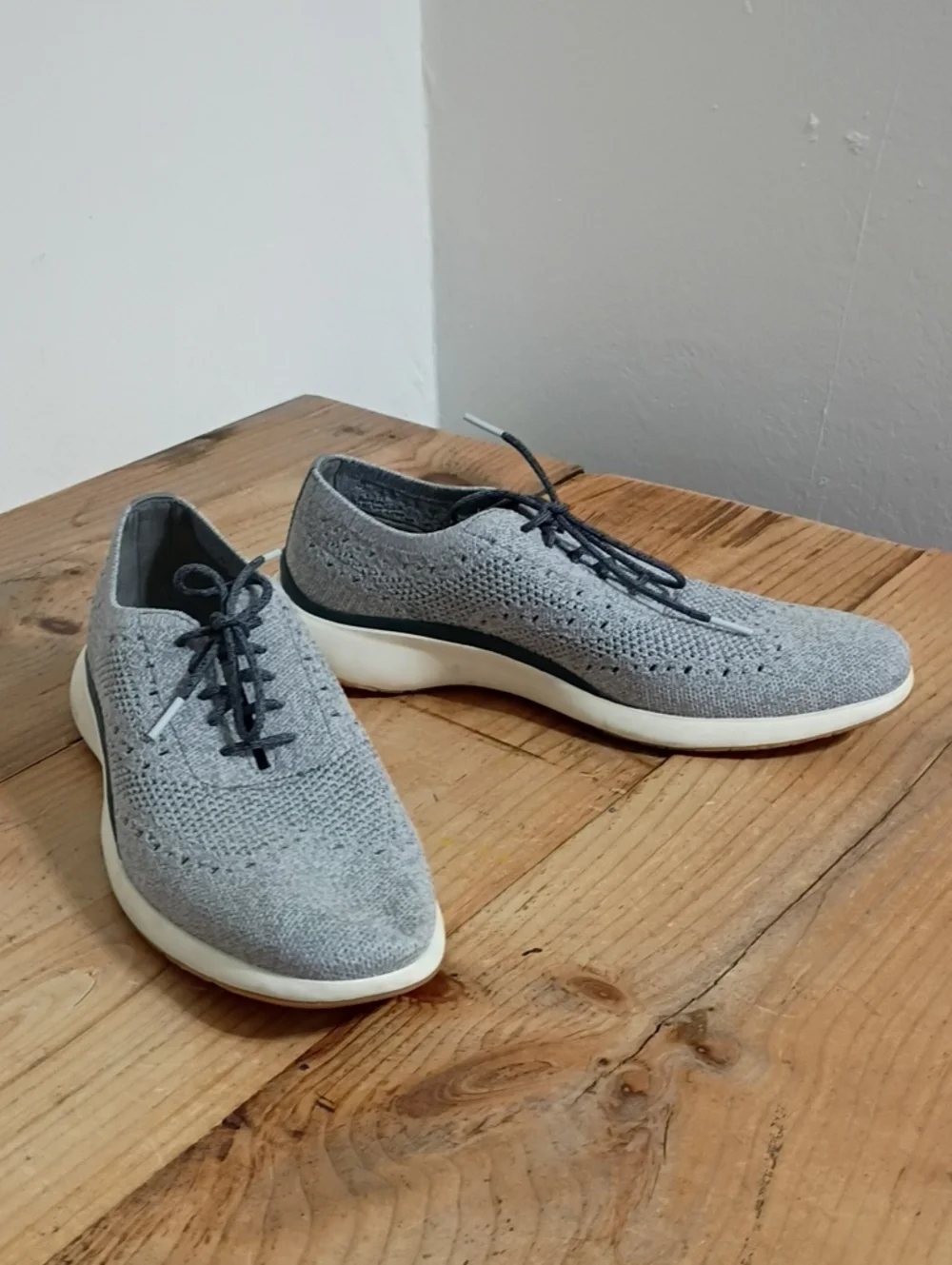 Cole Haan Men's Øriginal Grand Wingtip Oxfords Stormy Weather Size 9.5